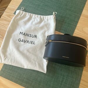 Mansur Gavriel Navy Train Case